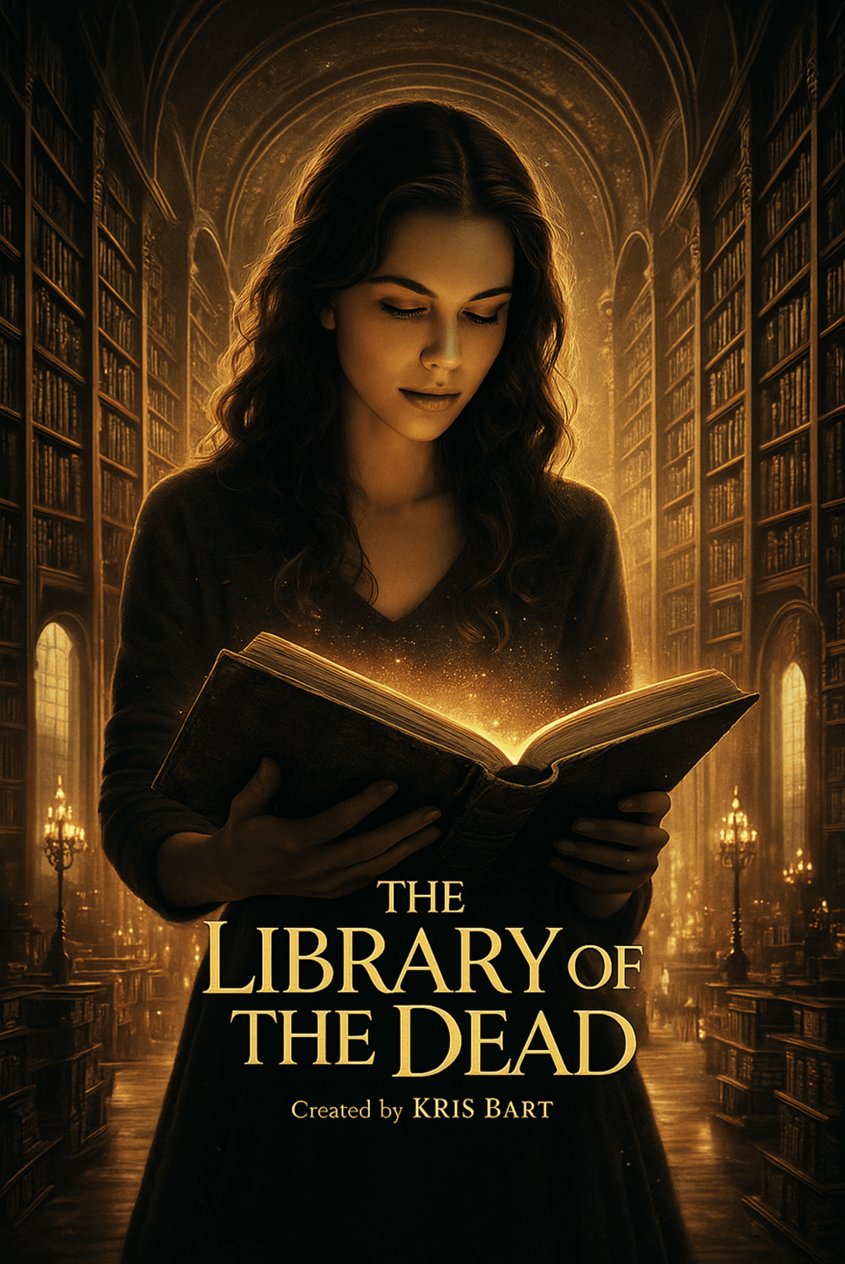 Poster The Library of the Dead